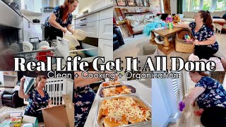 New Fall 2024 REAL MOM LIFE GET IT ALL DONE Clean with me HomeMaking  cooking Cleaning Motivation [upl. by Stesha]