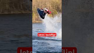 Freestyle stand up Jetski’s are so fun Jetski backflips all day shorts jetski backflip surfing [upl. by Hogarth]