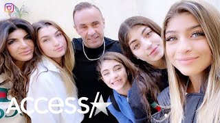 Teresa Giudice And Daughters Are All Smiles For Family Reunion With Joe Giudice In Italy [upl. by Bollinger342]