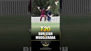 T20 Cricket 1st Grade Mens Club Burleigh v Mudgeeraba cricketreels cricketviral clubcricket [upl. by Idnim]