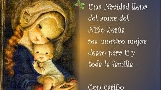 pensamientos navideños cortossaludos de navidadfrases por la navidad [upl. by Eeslek770]