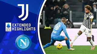 Juventus vs Napoli  Extended Highlights  Serie A  CBS Sports Golazo [upl. by Liuqa]