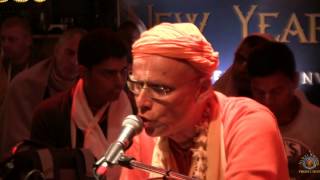 2014 Mayapur New Years Eve Kirtanfest Kirtan led by HH Kadamba Kanana Swami [upl. by Durman]