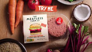 The Meatless Farm  Fresh Burger Patties [upl. by Arlee421]