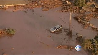 Brasil Acidente em exploração mineira causa vários mortos [upl. by Christen513]