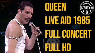 Queen  Live Aid 1985  Show Completo  FULL HD 1080p REMASTER [upl. by Attayek]