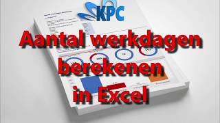 Aantal werkdagen berekenen in Excel [upl. by Enyawed]