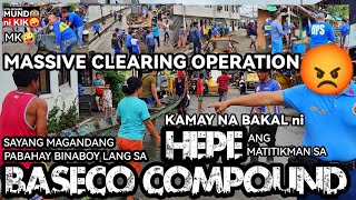 MK🤪SEPT192024MASSIVE CLEARING OPERATION BASECO COMPOUND DIST5 MANILAutolrichard manila [upl. by Anthia]