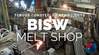 TENOVA Consteel® EAF melt shop in BISW Bangkok Thailand [upl. by Armillda]