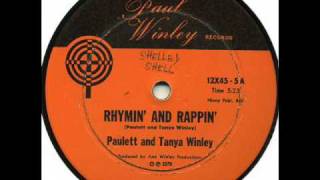 Paulett amp Tanya Winley  Rhymin amp Rappin Paul Winley 1979 [upl. by Naerad]