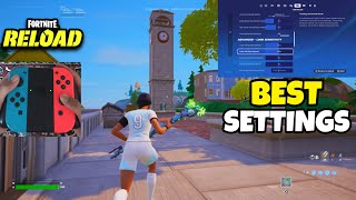 Nintendo Switch Fortnite Reload Gameplay  BEST SWITCH SETTINGS [upl. by Vania]