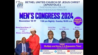 BUC Stony Hill  Mens Congress 2024 Night 1 Nov 13 2024 [upl. by Erving684]