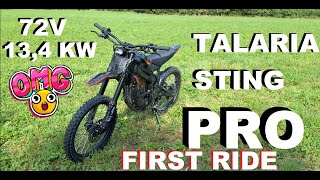 TALARIA STING PRO  MX5 PRVNÍ DOJMY [upl. by Sherm]