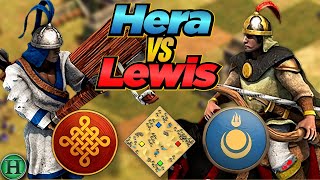 Chinese vs Mongols  1v1 Arabia  vs Lewis  AoE2 [upl. by Nannoc]