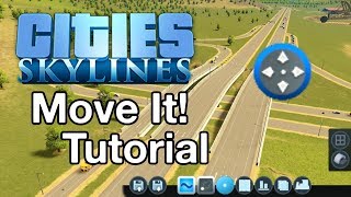 Move It  Align Rotation Mods Tutorial  Cities Skylines [upl. by Amis]