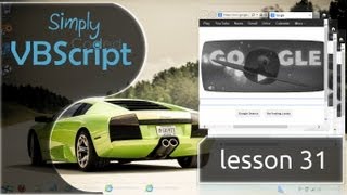 VBScript Basics Part 31  Internet Explorer  Existing Window Automation [upl. by Nehgem958]
