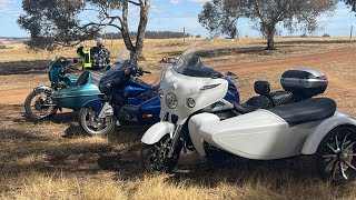 Magnificent 7 lunch at Williams Woolshed then visit Jesse Martins Farm Williams WA [upl. by Zerimar471]