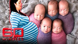 Surprised by Five Naturally conceived quintuplets  60 Minutes Australia [upl. by Peednama]