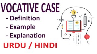 What is an Vocative Case Explain in Hindi  Urdu [upl. by Fiorenza238]