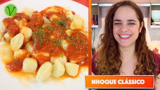 NHOQUE DE BATATA CLÁSSICO COM OPÇÃO SEM GLÚTEN 742  Receitas da Mussinha [upl. by Ellyn]