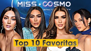 Top 10 Miss Cosmo International 2024 [upl. by Umont]