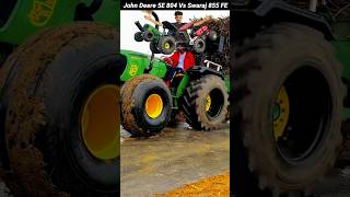 John Deere 5E 804 Vs Swaraj 855 FE shorts shortsfeed swaraj [upl. by Bobbie]