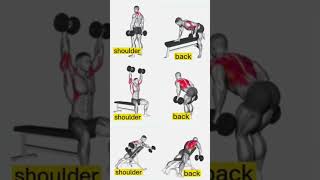 🏃back shoulder workout 💪🏻motivation gymmebodykaisebanaye shoulderworkout backworkout gym [upl. by Brigitte]