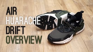 Nike Air Huarache Drift Overview [upl. by Ehudd]