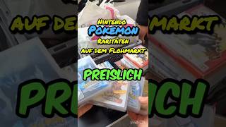 Pokémon Raritäten auf dem Flohmarkt Nintendo Fleamarket Reselling nintendo pokemon retrogaming [upl. by Camfort]