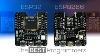 Program Any ESP Modules EASILY with this  ESP32 amp ESP8266 Programming Jigs [upl. by Anaugal]