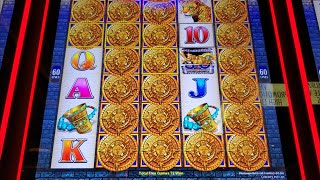 first jackpot of 2024 on Mayan Chief Great Stacks slot machine with 392 free spins bonus [upl. by Nyletac]