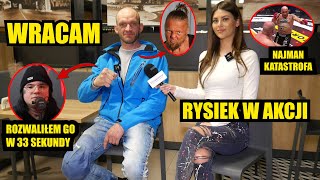 RYSIEK SZCZENA WYZYWA NAJMANA BINKOWSKIEGO PSYCHOTROPA I KAPELE DO WALKI  GOCHA VS ASIA [upl. by Meris]