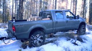 Hauling wood with 73 powerstroke [upl. by Ned]