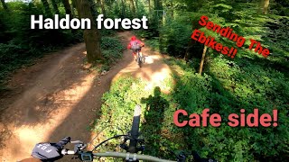 Haldon forest Cafe side sending the Ebikes [upl. by Sebastiano]