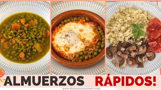 ALMUERZOS CON POCAS CALORÍAS  Healthy Recipe [upl. by Omidyar998]