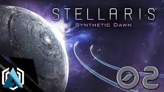 STELLARIS SYNTHETIC DAWN 02 MILITARISATION [upl. by Hamachi]