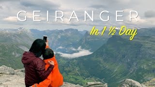 GEIRANGER Norway  In 1½ Day [upl. by Anenahs]