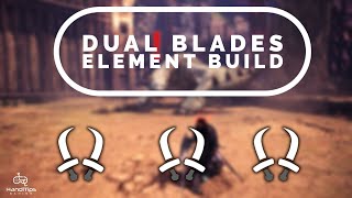 MHW ICEBORNE Dual Blades Element Builds  5 amp 3 Piece Safi  100 Affinity  Hits Like A Truck [upl. by Oiretule]