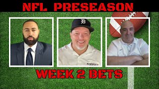 NFL Week 2 Preseason Picks for Saturday 817  Picks And Parlays [upl. by Tews]