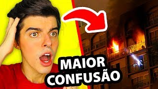 O HOTEL QUE EU TAVA PEGOU FOGO [upl. by Aihsemat]