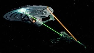 Battle of Dreadnoughts  PART 2  Star Trek Blender Animation [upl. by Hallerson]