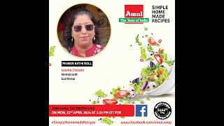 Chef Lavina Chelani Episode 7233 SimpleHomemadeRecipes Facebook Live [upl. by Amaris]