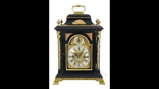 Miniature London Bracket Clock by John Pepys London Circa 1770 [upl. by Clayborn]