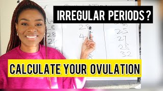 How To Calculate FERTILE DAYS amp SAFE DAYS In IRREGULAR Periods When TTC or To Avoid Pregnancy [upl. by Arelc]