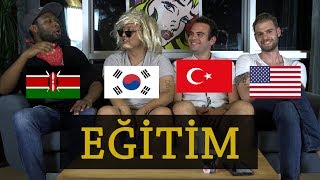 4 FARKLI ÜLKEDEKİ EĞİTİM SİSTEMLERİ  3 Yabancı 1 Türk [upl. by Ecirehc210]