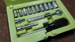 XceLite USA 14quot Drive Ratchet Socket Set Review [upl. by Godding]