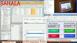 PLC S71200 or S71500 Series access from Weintek MT8050IE [upl. by Briano]