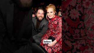 celebs before amp after their divorce  adele [upl. by Kassi762]