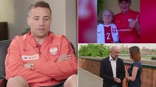 Thiago Cionek powołanie było spełnieniem moich marzeń [upl. by Remmos656]