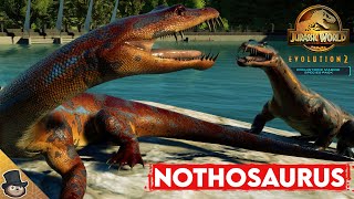 CAMP CRETACEOUS NOTHOSAURUS Nothosaurus Showcase  All New Skins Animations amp More [upl. by Enymsaj]